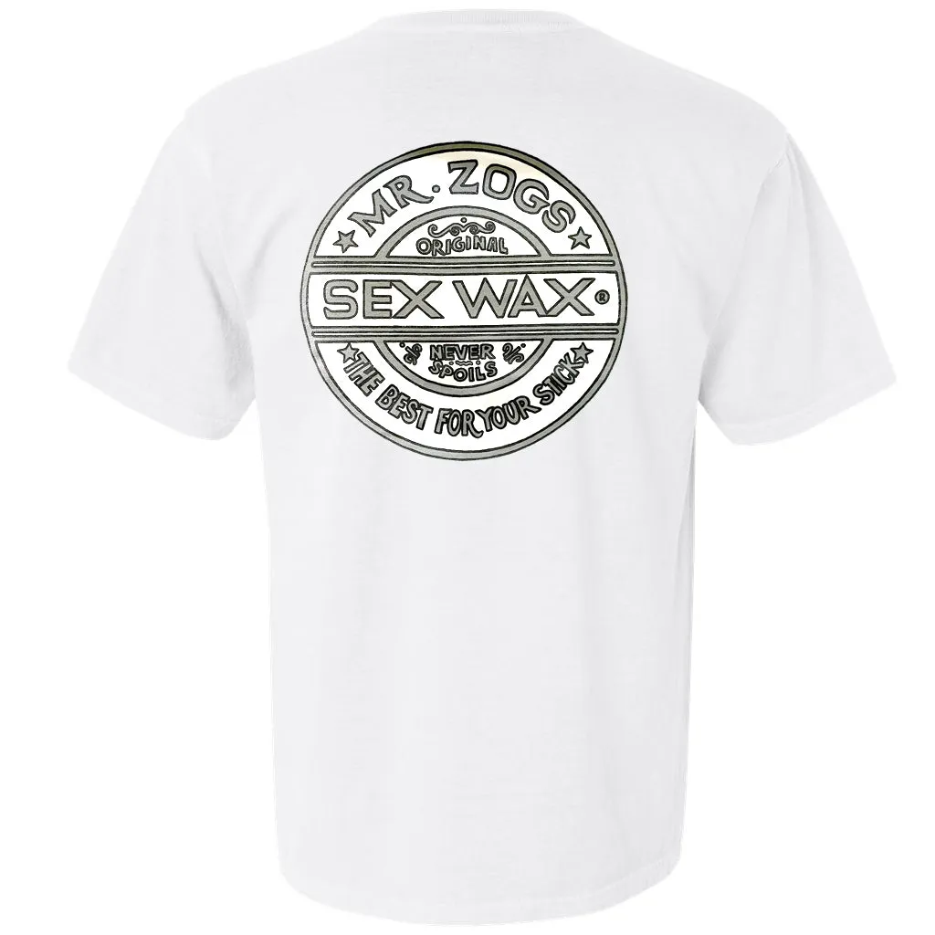 Mr. Zog's Sex Wax Pinstripe Tee - White