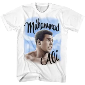 Muhammad Ali Airbrush Men's T-Shirt