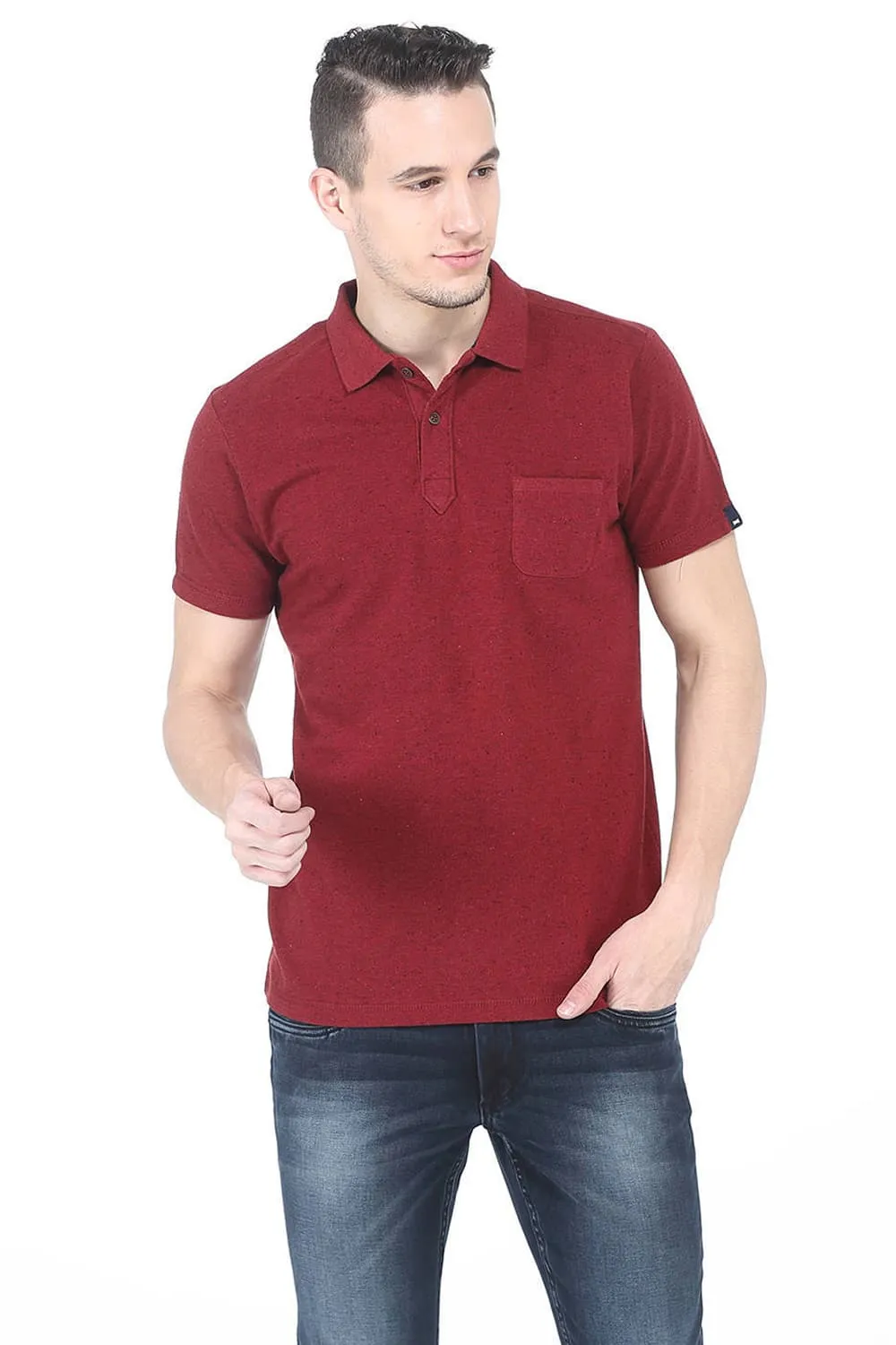 Muscle Fit Polo T Shirt