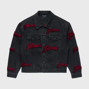 Newport Denim Jacket Black