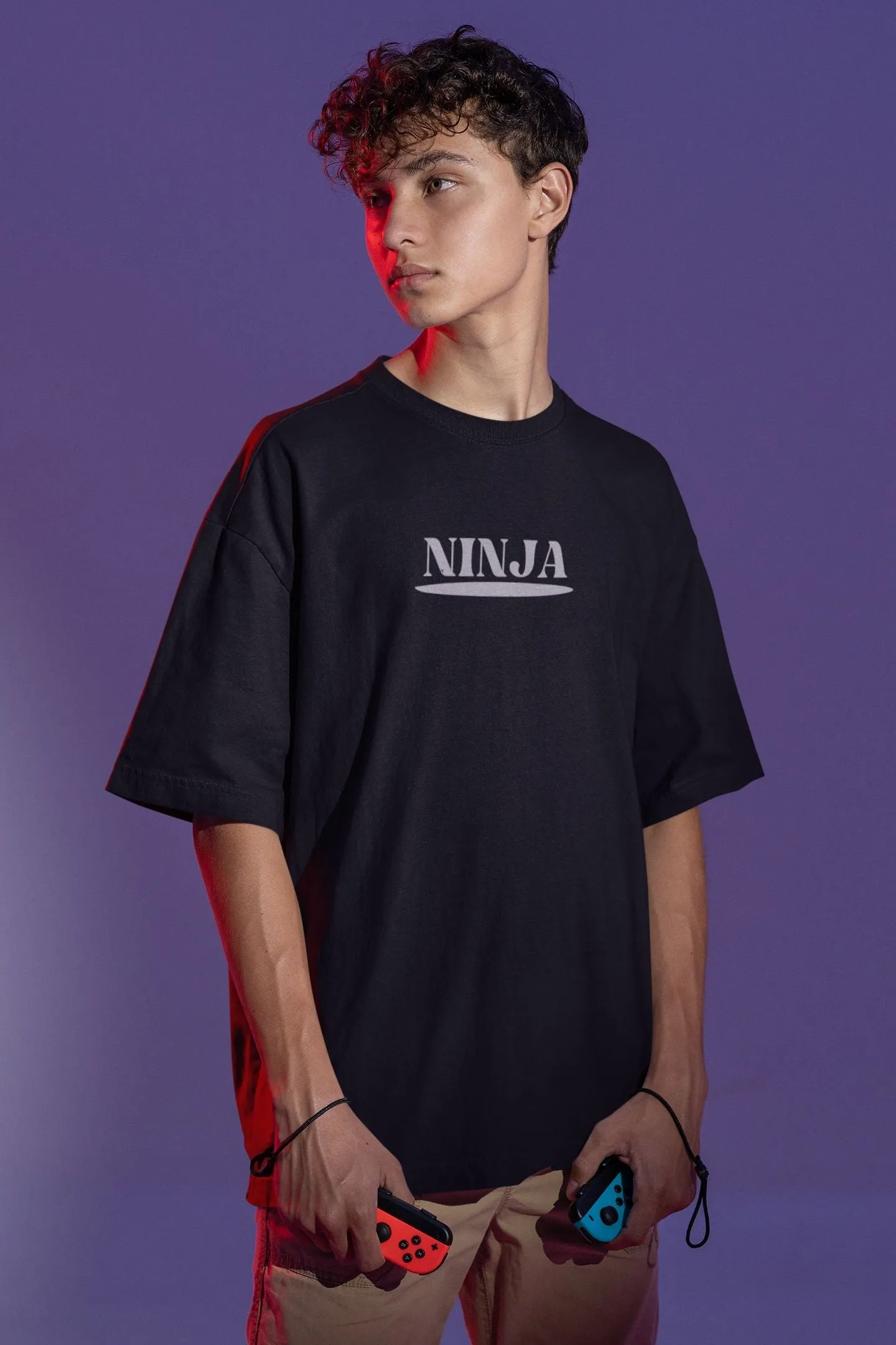 Ninja Oversized T-shirt for Men