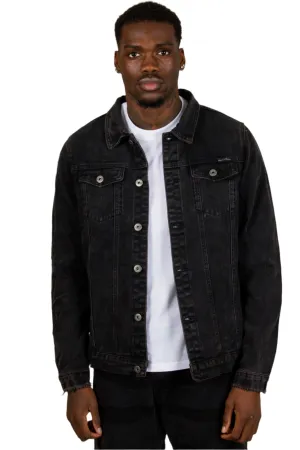 Norton Washed Black Classic Denim Jacket