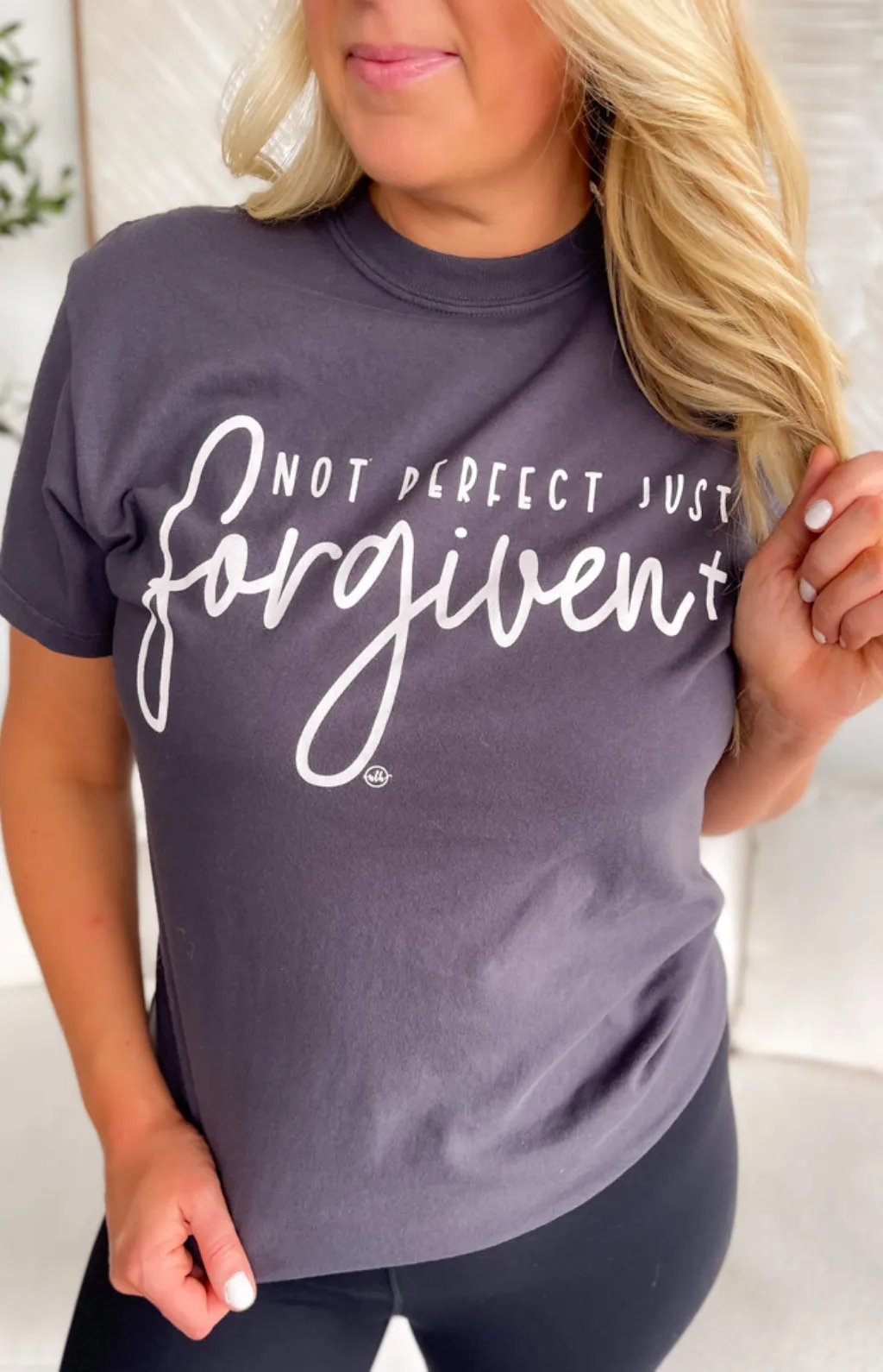 Not Perfect Just Forgiven Graphic Tee