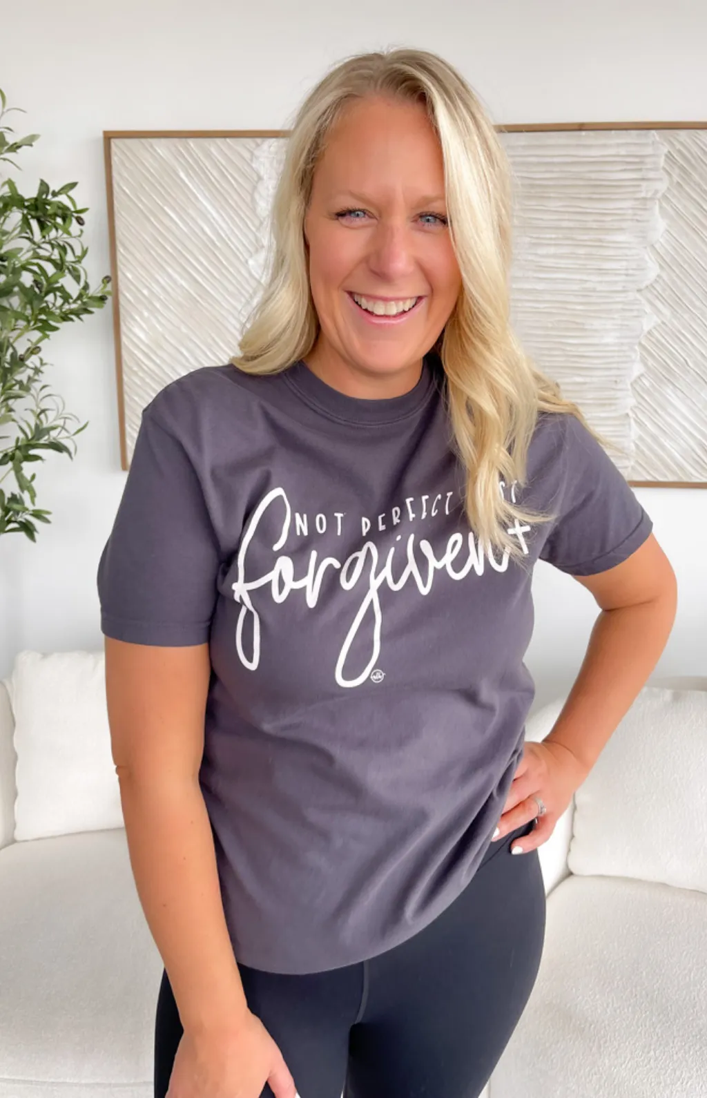 Not Perfect Just Forgiven Graphic Tee