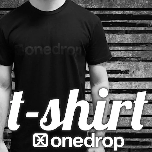 One Drop Blackout Logo T-Shirt