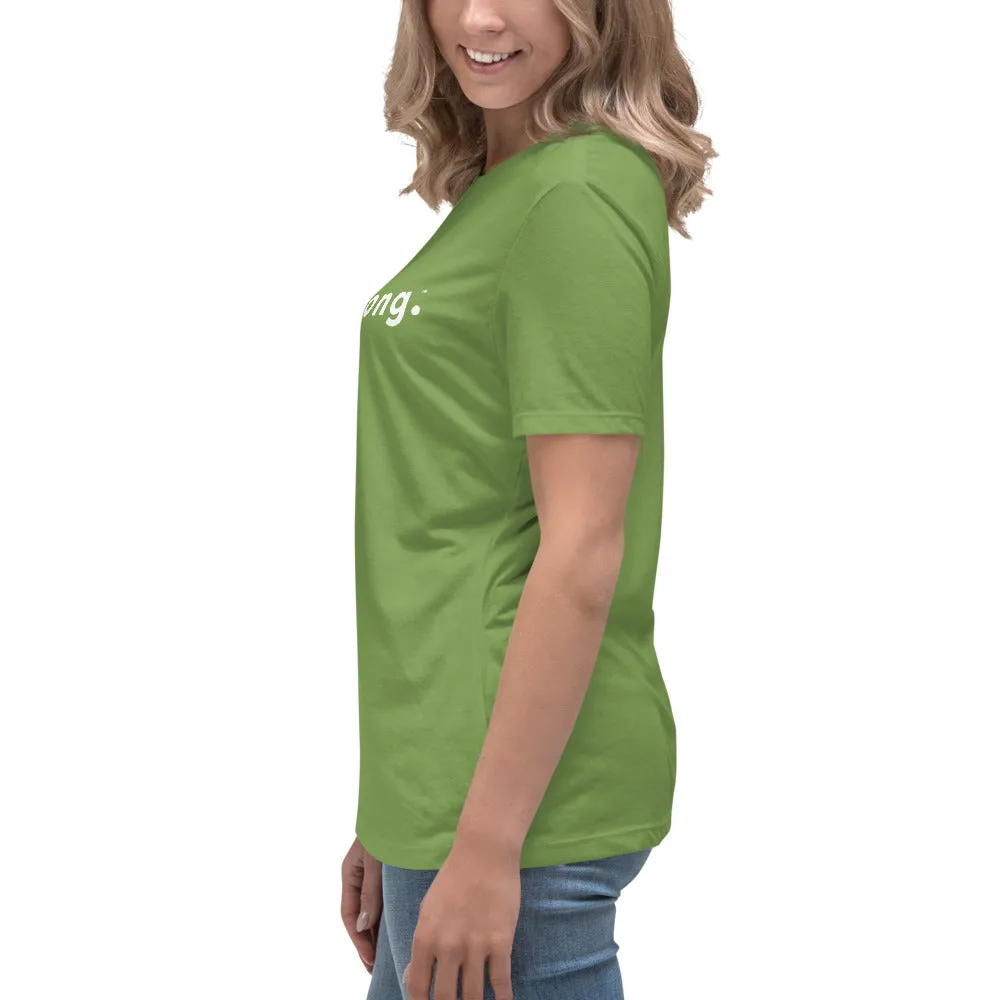 PERFECT FEMME FIT RELAXED TEE LEAF GREEN