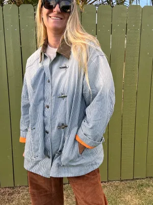 Pippa Denim Striped Jacket