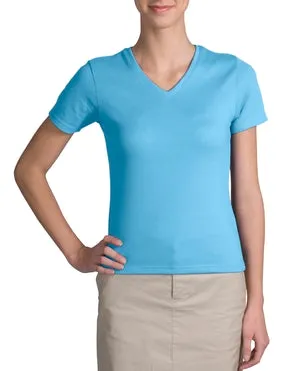 Port Authority - Ladies V-Neck T-Shirt.  L440V