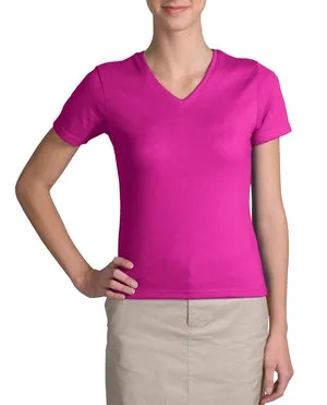 Port Authority - Ladies V-Neck T-Shirt.  L440V