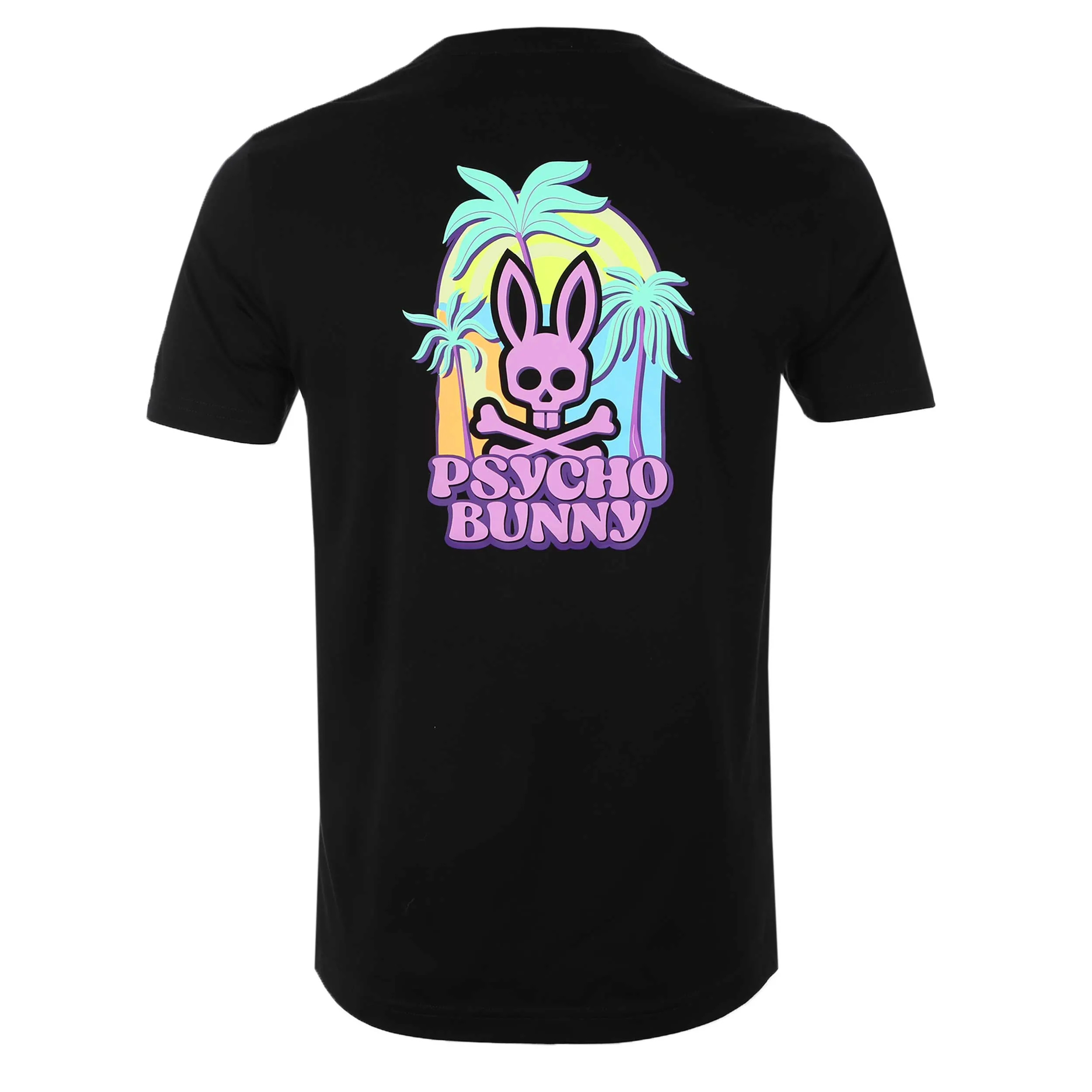 Psycho Bunny Redland Graphic T-Shirt in Black