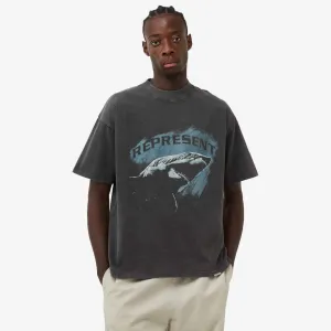 Represent | SHARK T-SHIRT  { GREY