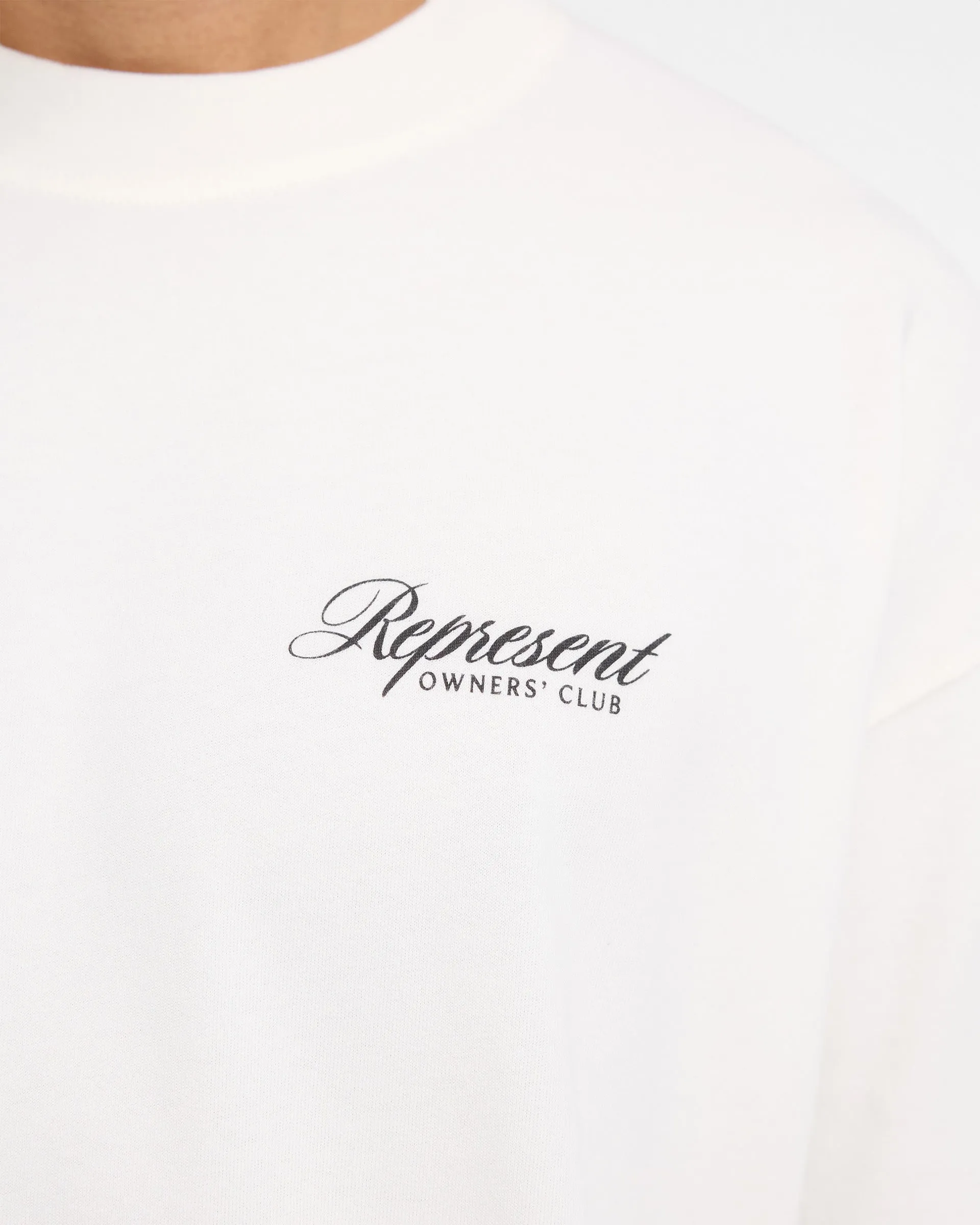 Represent X Harrods Bear Owners Club T-Shirt - Flat White