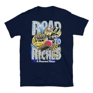 Retro Jordans CHAMPIONSHIP RINGS ROAD TO RICHES SHIRT