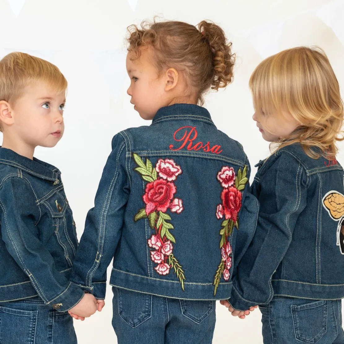 Roses Denim Jacket