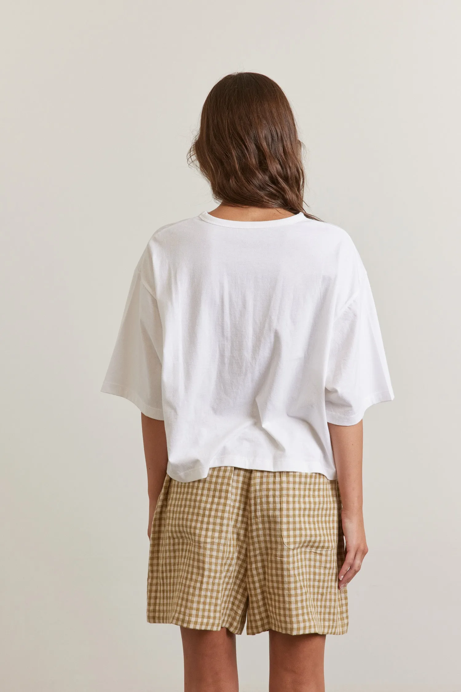 Ruffled Half sleeve Cotton T-shirt