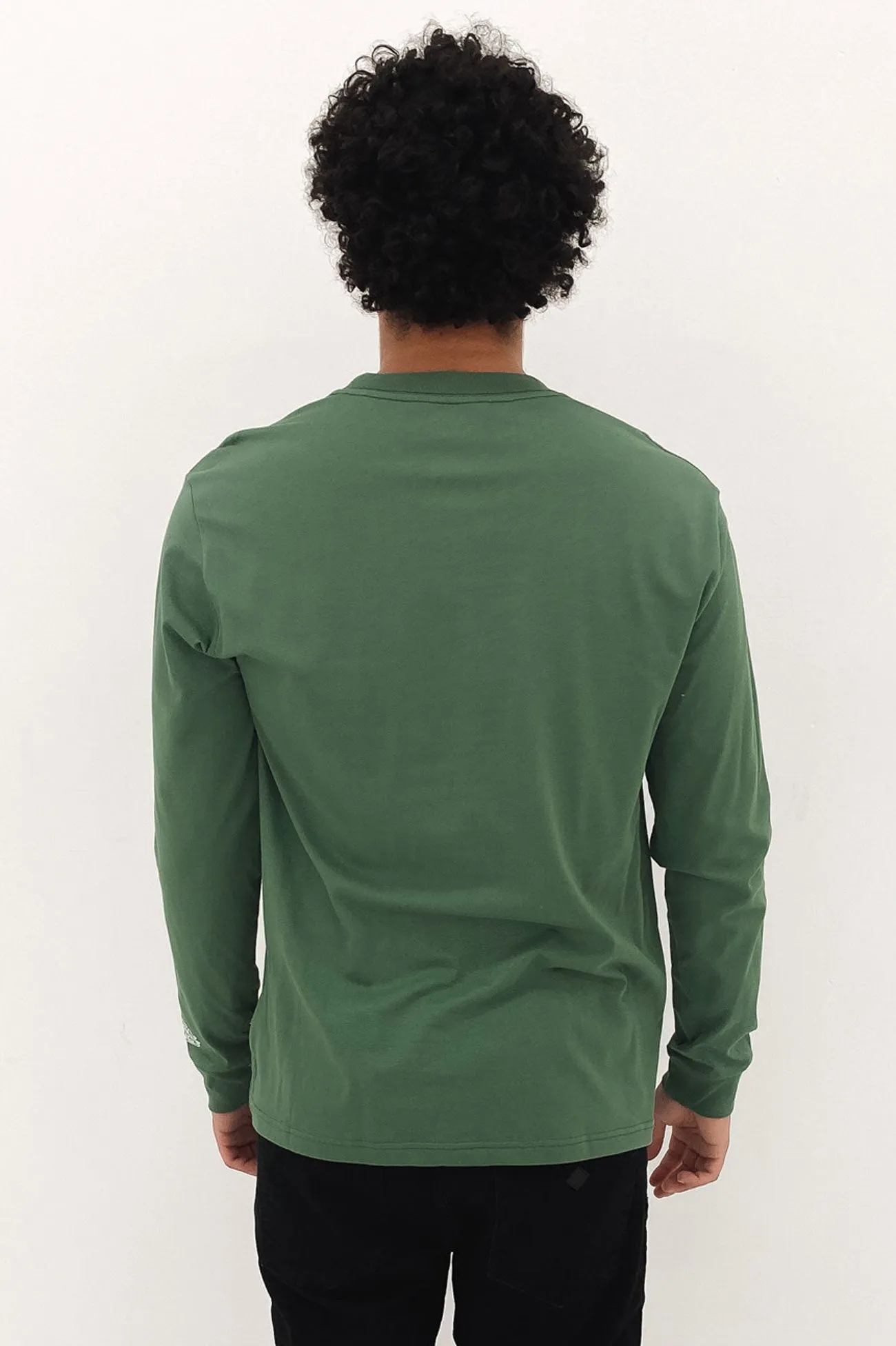 RVCA Streets Long Sleeve Tee Tree Green