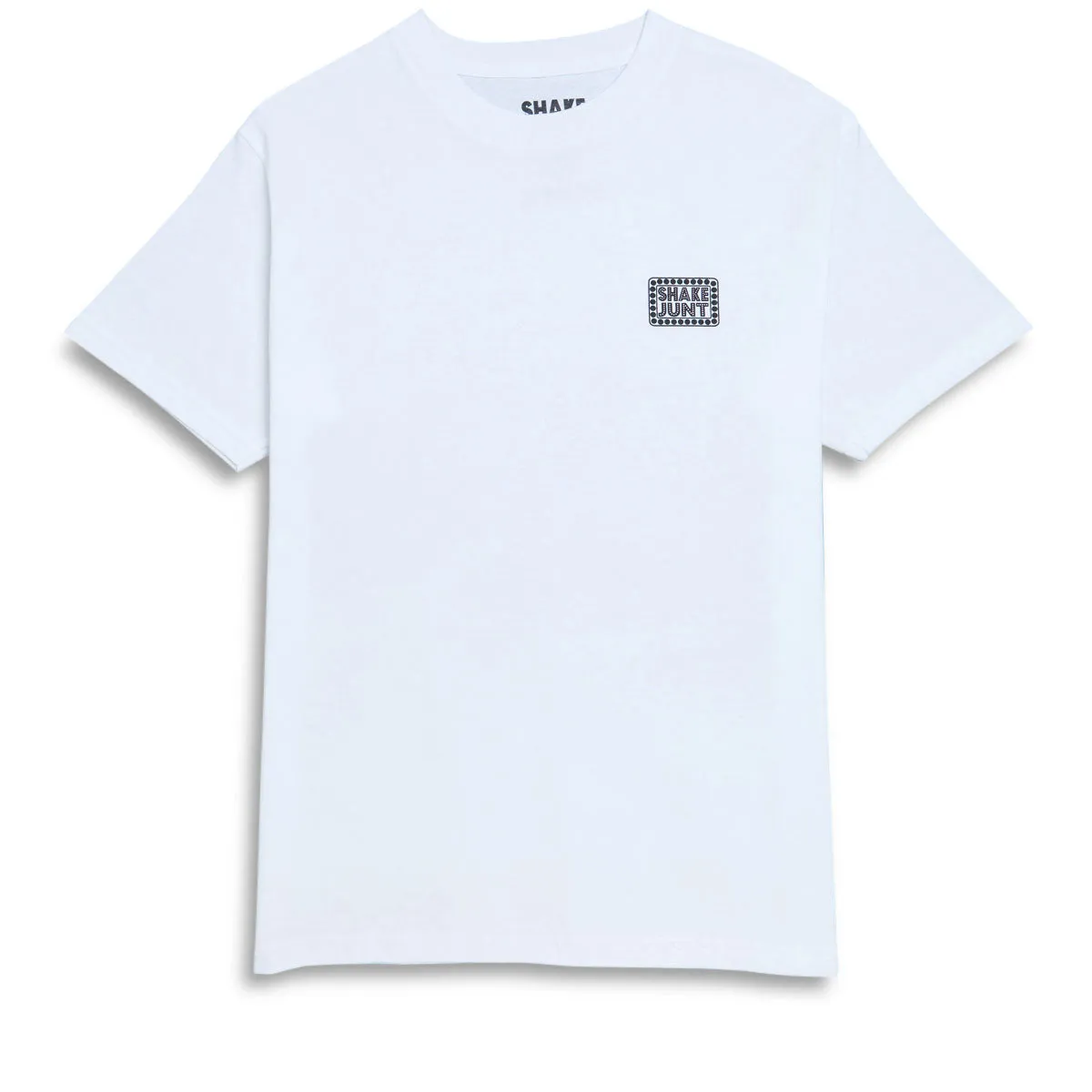 Shake Junt Box Logo T-Shirt - White