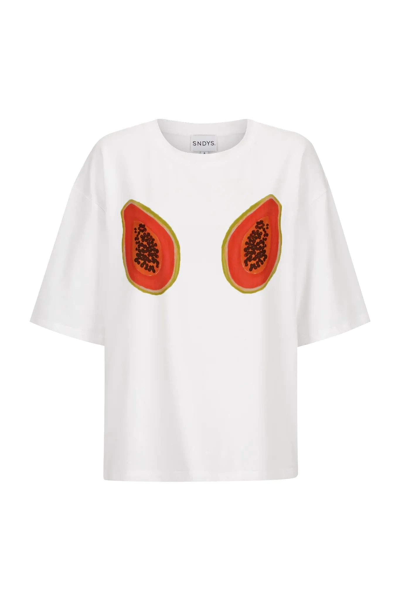 SNDYS MAI TAI T-SHIRT -  PAPAYA