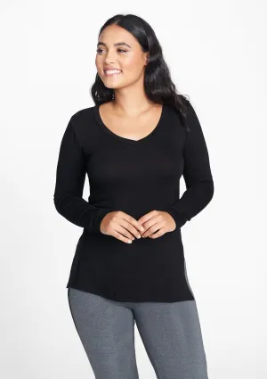 Tall Long Sleeve Split Hem Tee