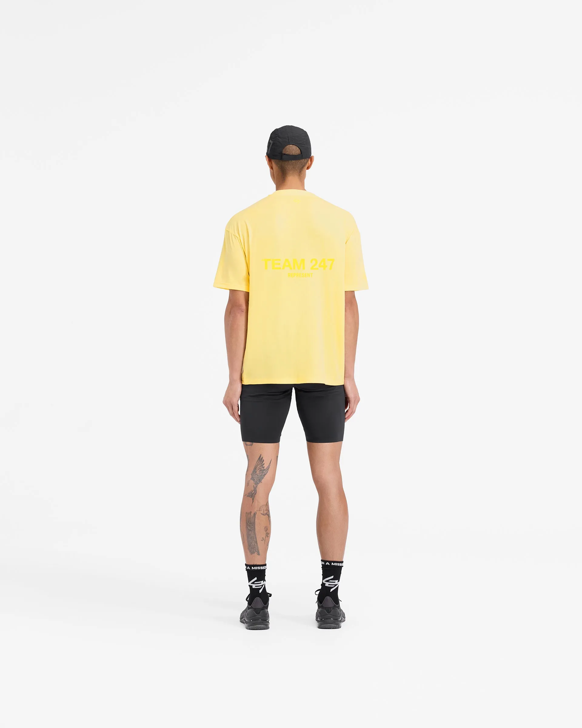 Team 247 Oversized T-Shirt - Lemon