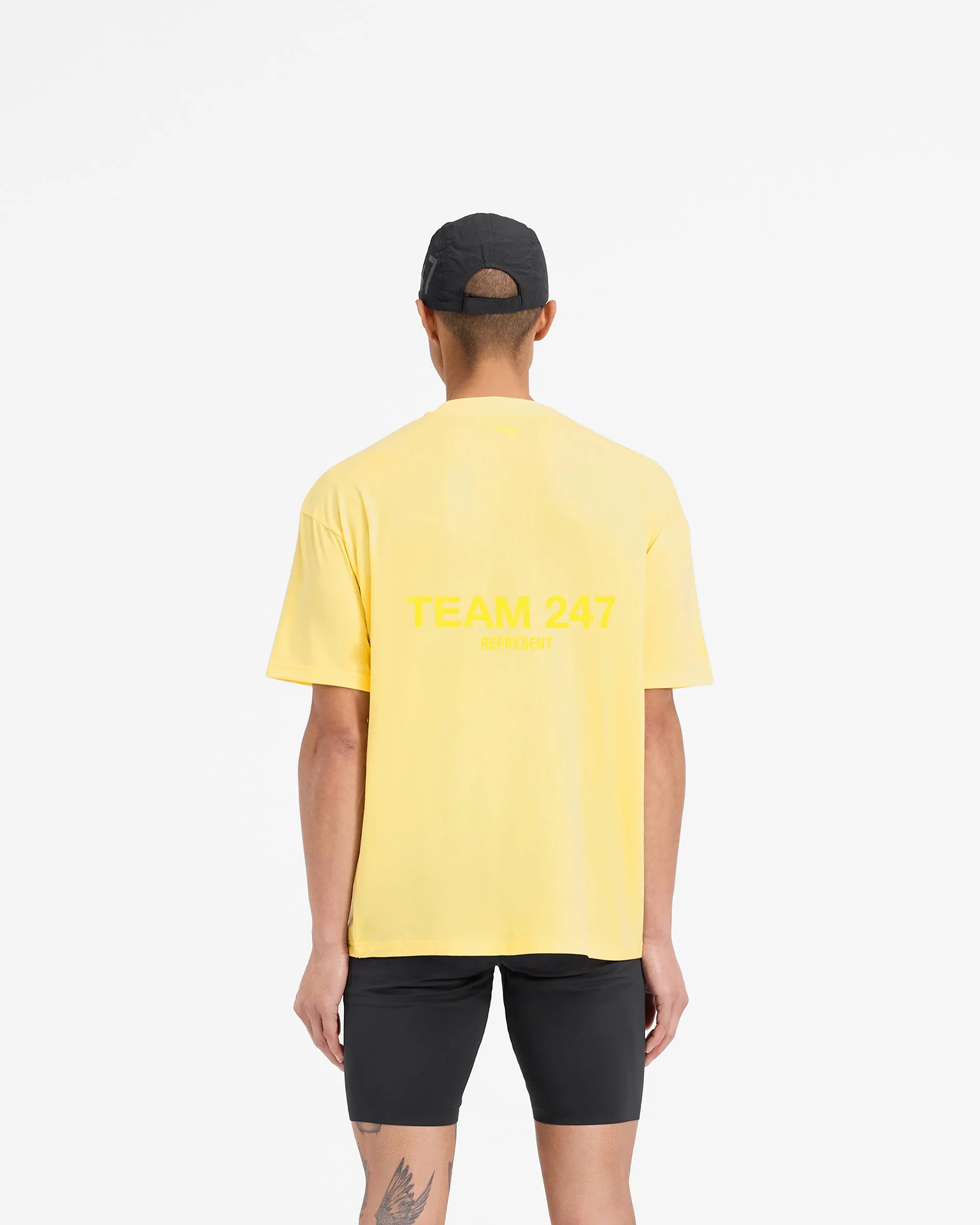 Team 247 Oversized T-Shirt - Lemon