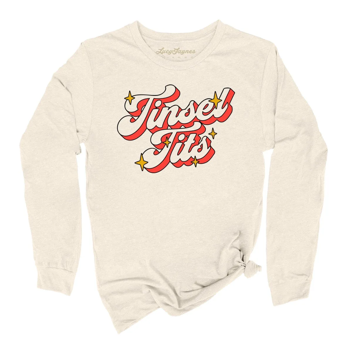 Tinsel Tits Long Sleeve Tee