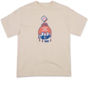 Traffic Cover The Earth T-Shirt - Cream