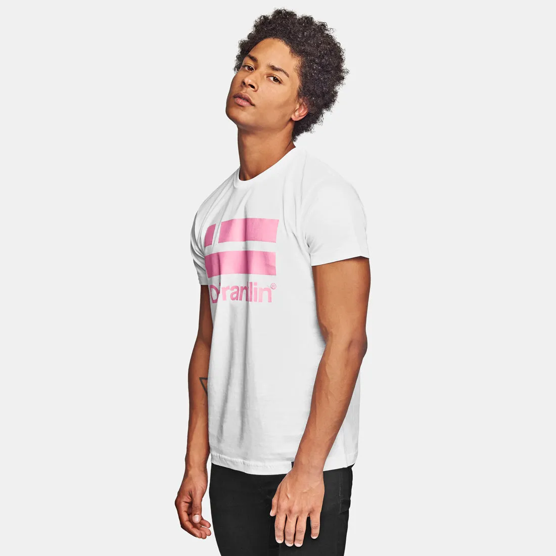 White Baby Pink Tee