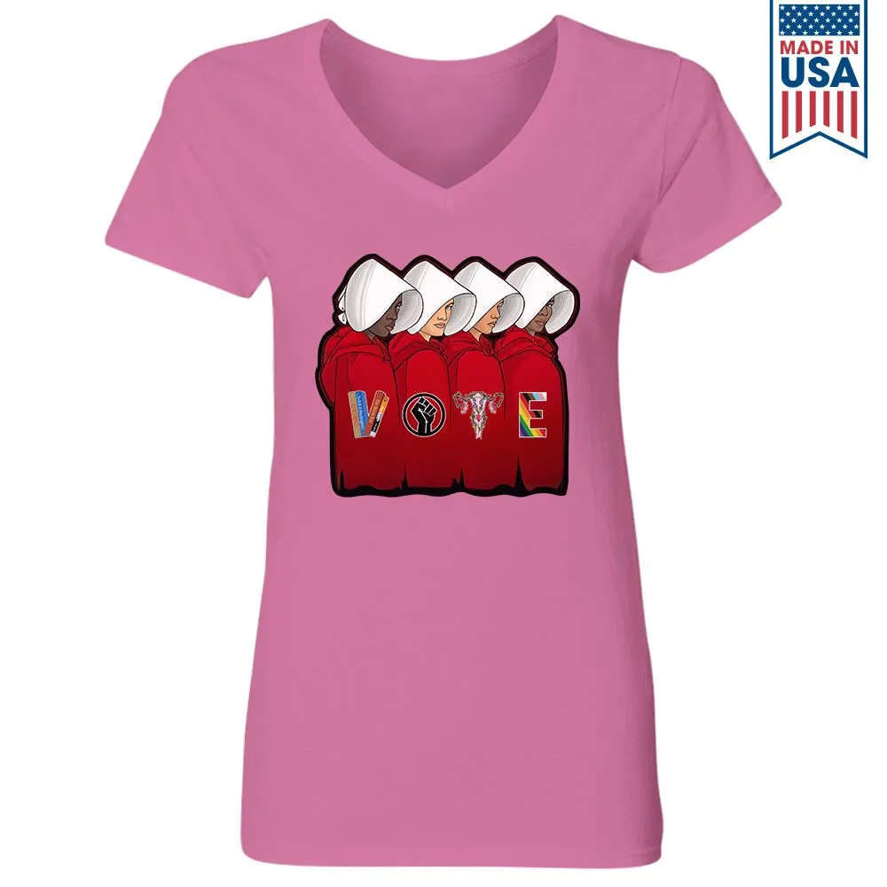 Women's V-neck T-shirt TSVW581