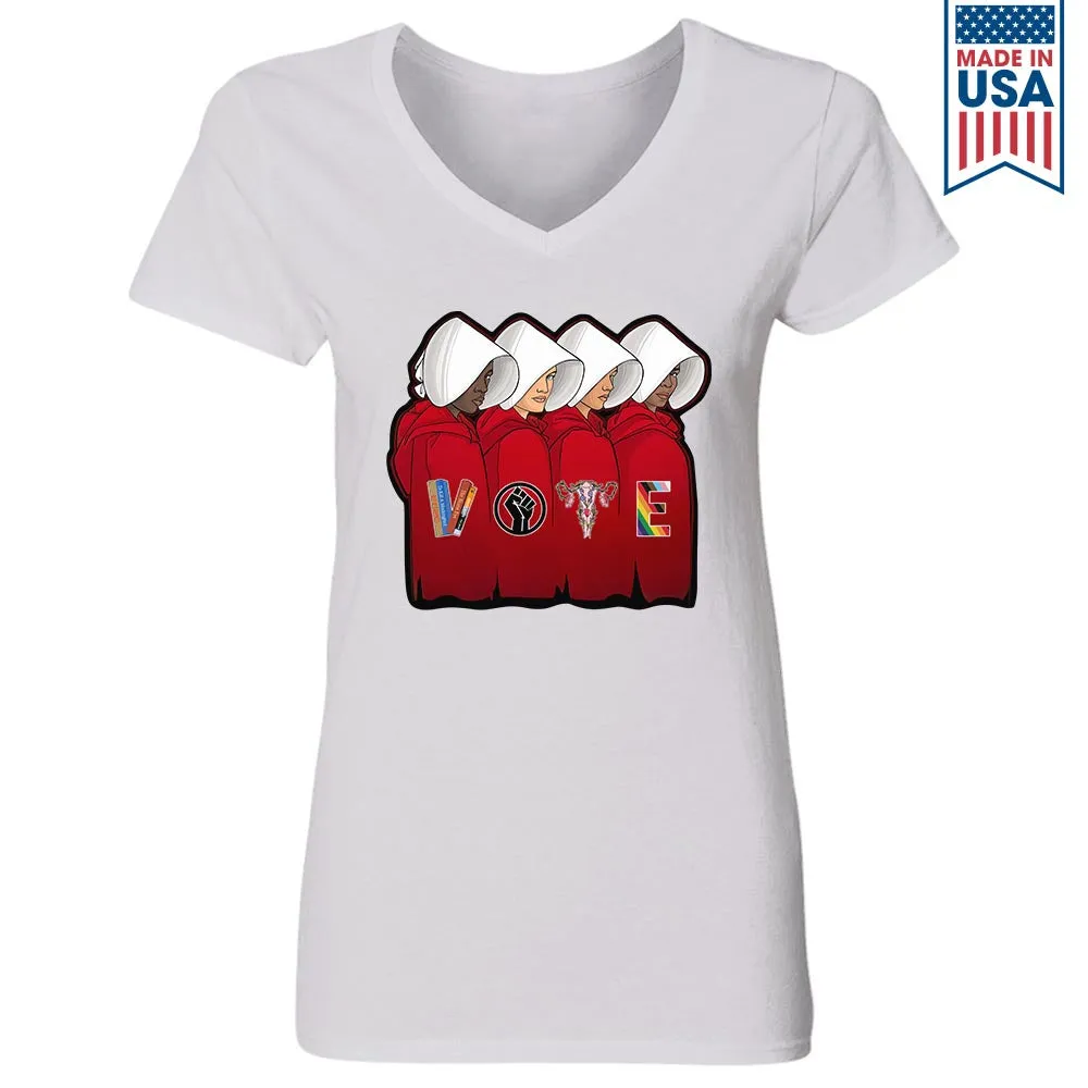 Women's V-neck T-shirt TSVW581