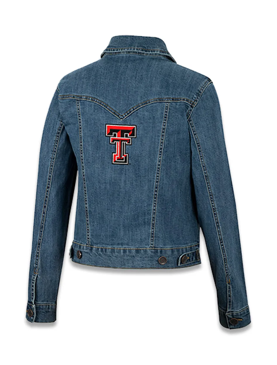 Wrangler Texas Tech "Classic Fit" Women's Denim Jacket