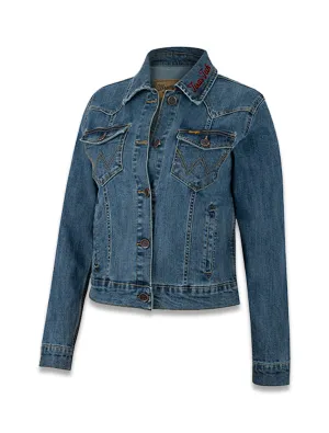 Wrangler Texas Tech "Classic Fit" Women's Denim Jacket