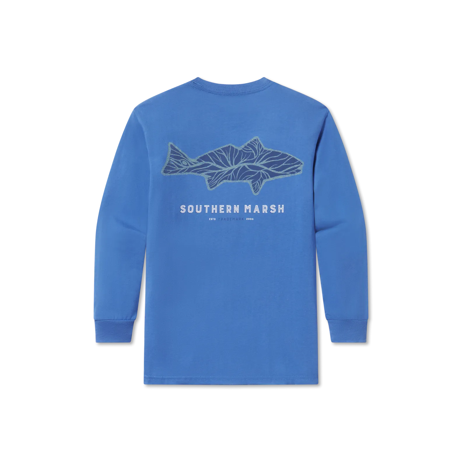 Youth Delta Fish Tee - Long Sleeve